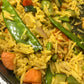 Arroz thai con verduritas al curry